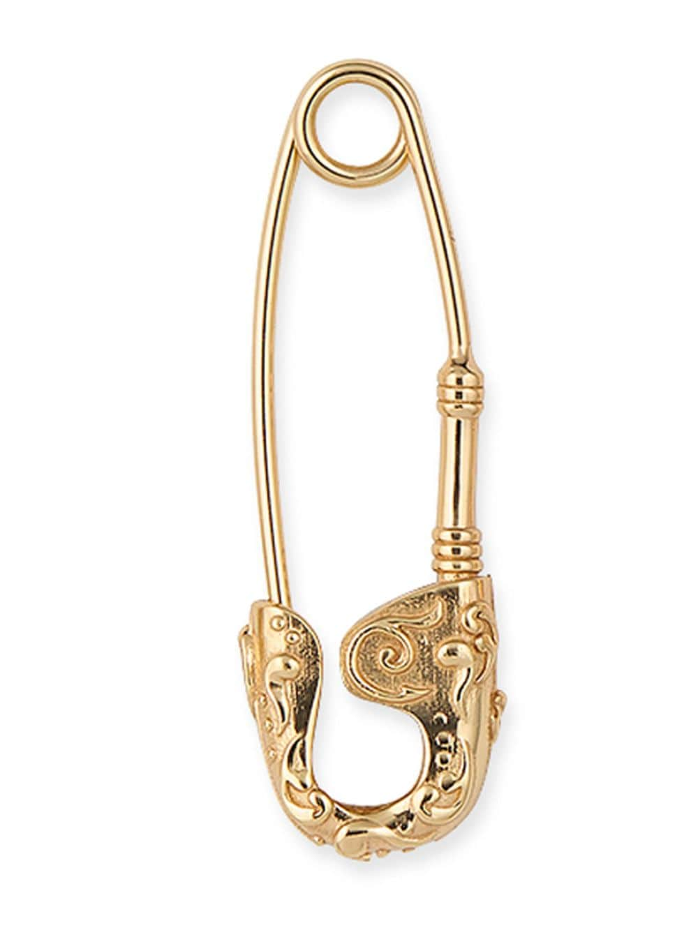 Emanuele Bicocchi Arabesque Pin silver earring - Gold von Emanuele Bicocchi