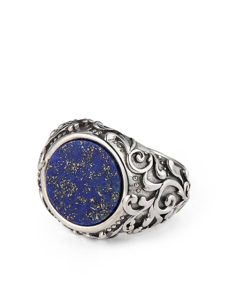 Emanuele Bicocchi Arabesque stone ring - Silver von Emanuele Bicocchi