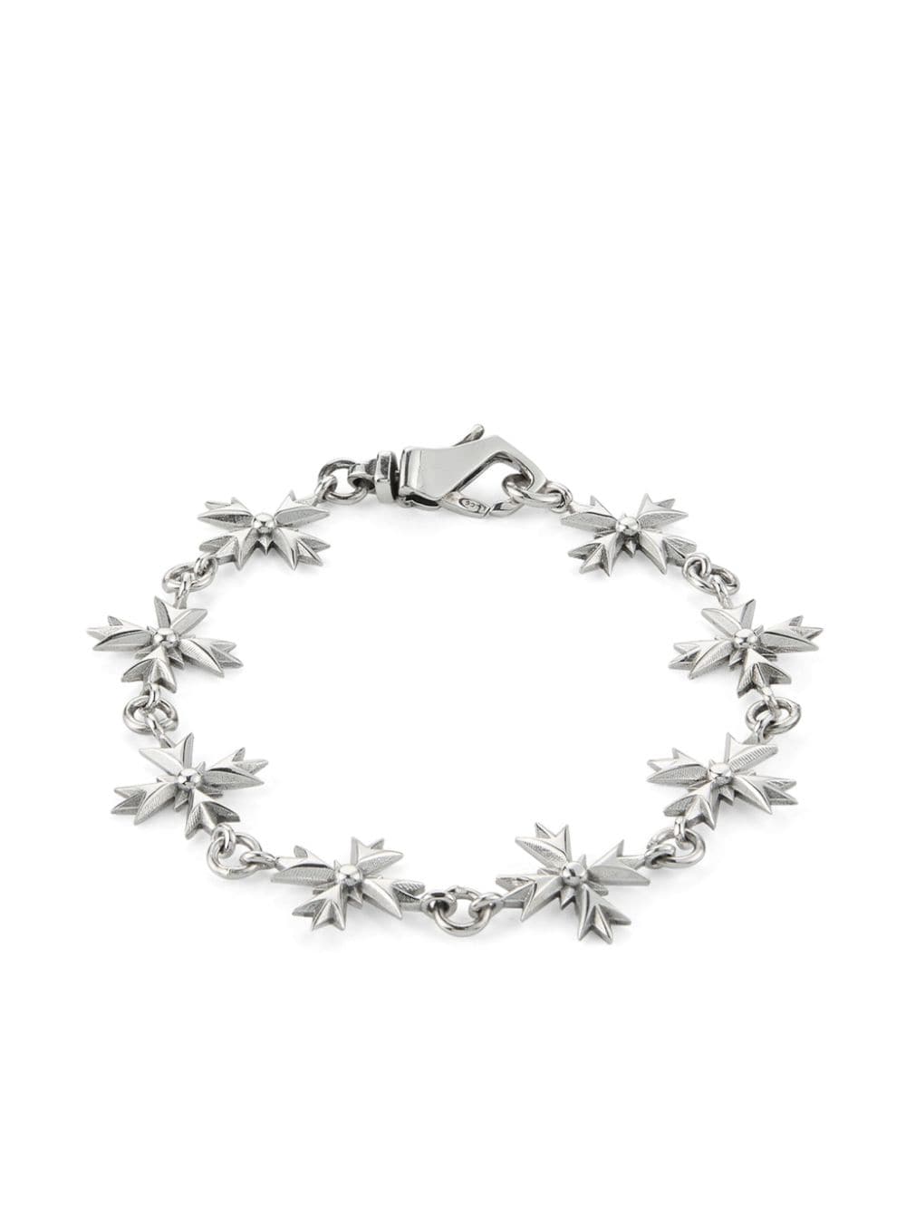 Emanuele Bicocchi Crest-chain bracelet - Silver von Emanuele Bicocchi