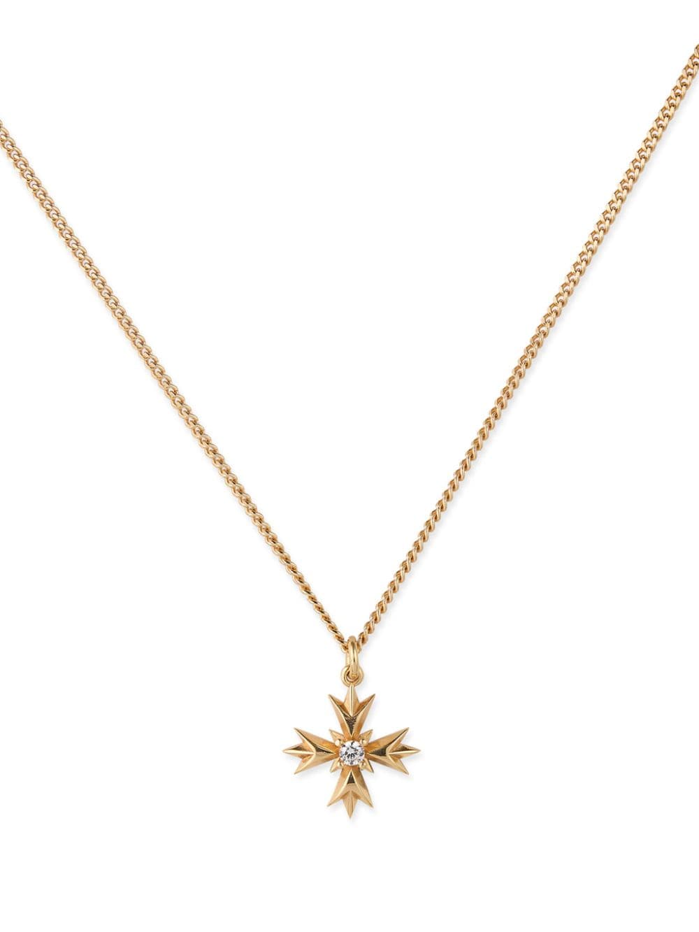 Emanuele Bicocchi Crest-pendant necklace - Gold von Emanuele Bicocchi