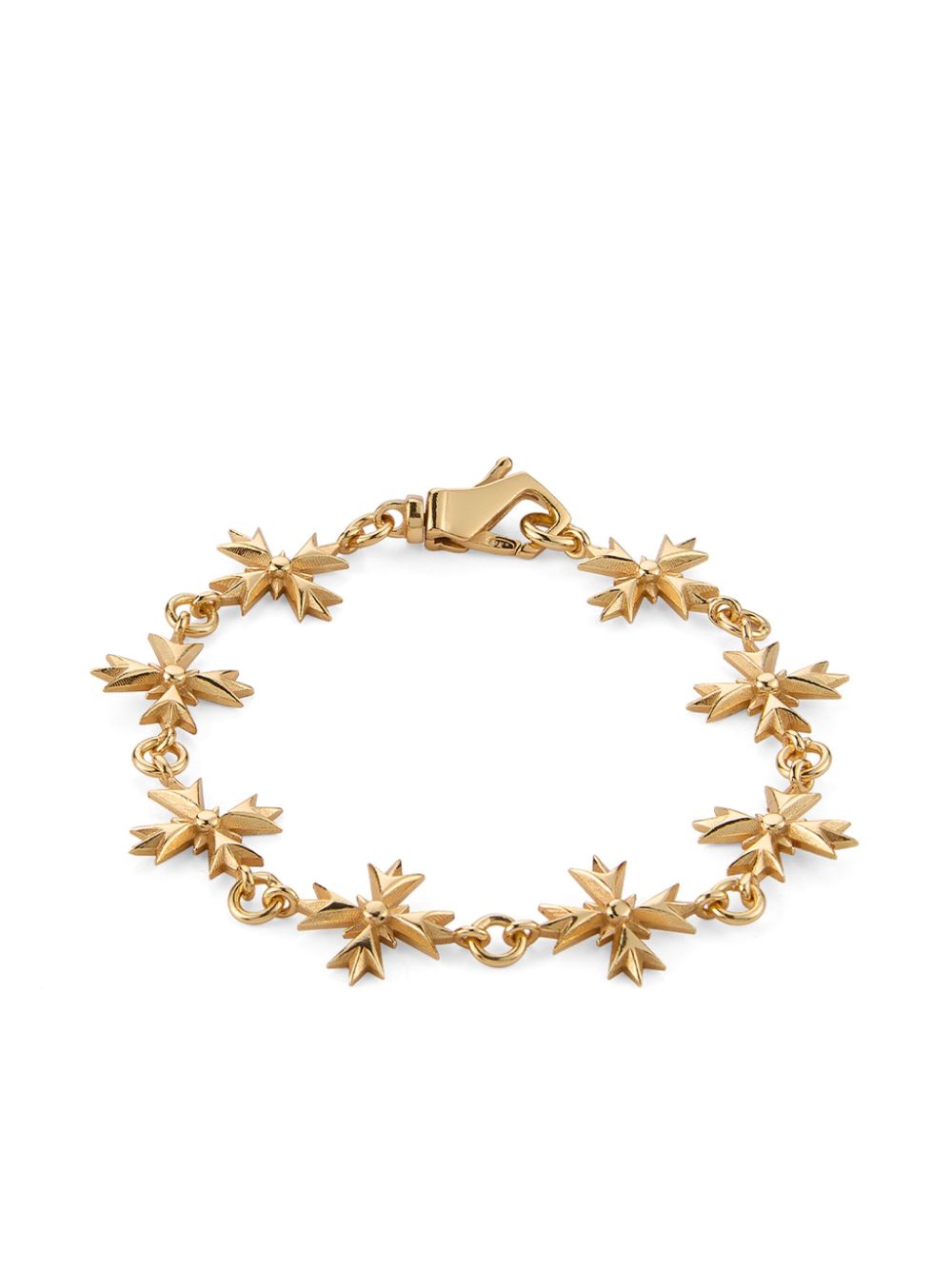 Emanuele Bicocchi Crest sterling-silver chain bracelet - Gold von Emanuele Bicocchi