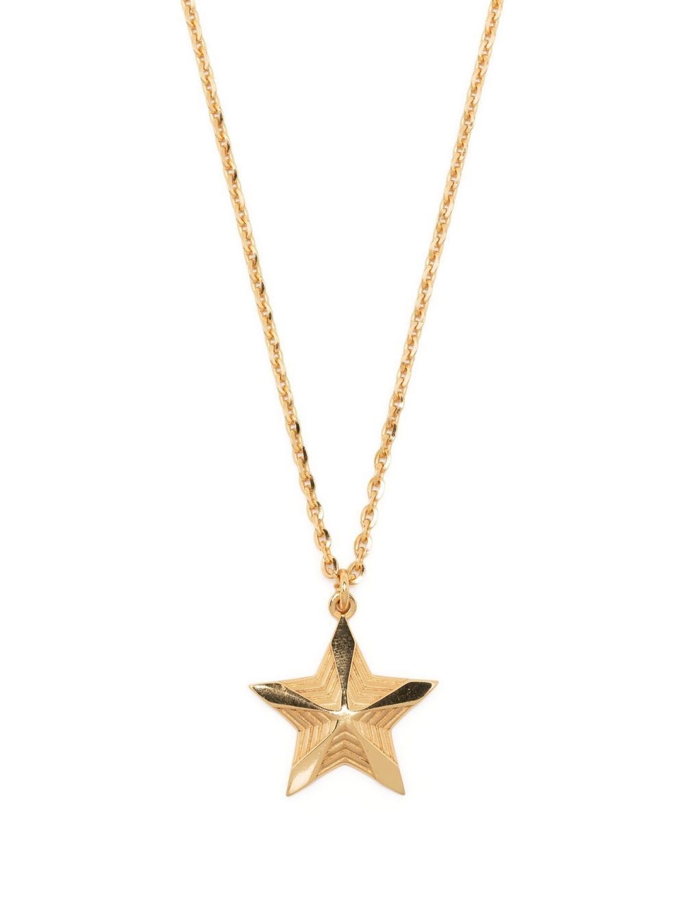 Emanuele Bicocchi Gold Plated Star Pendant Necklace von Emanuele Bicocchi