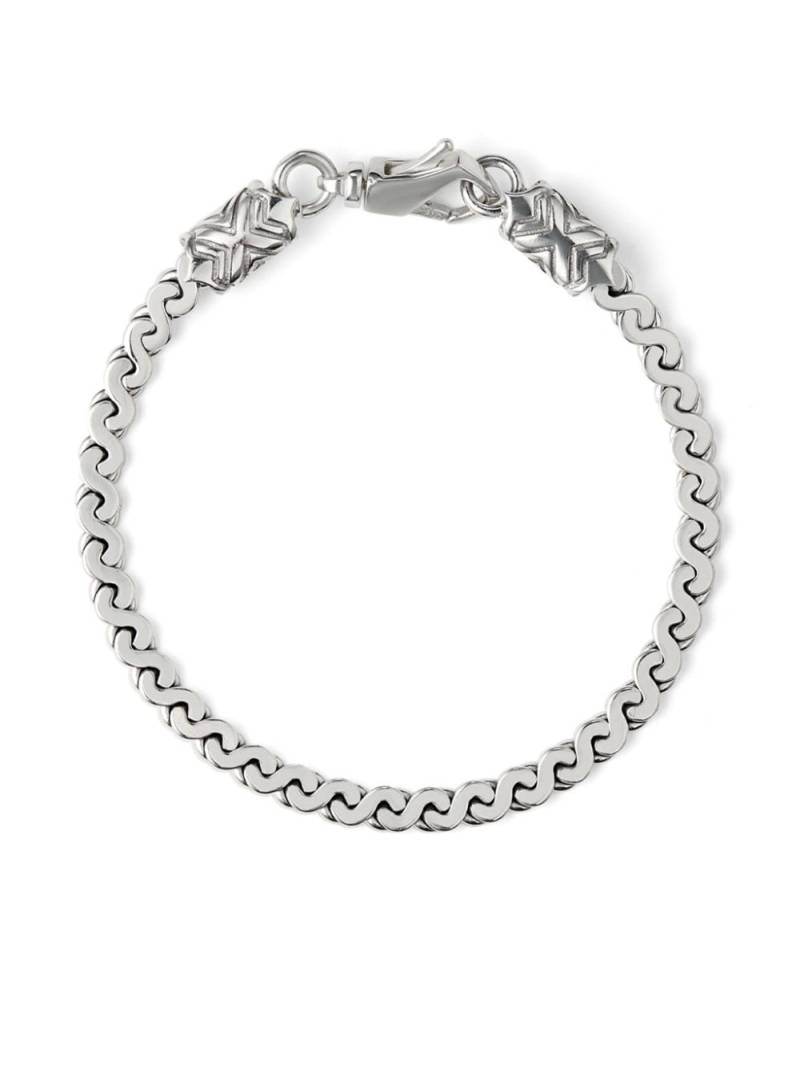 Emanuele Bicocchi Infinity Loop bracelet - Silver von Emanuele Bicocchi