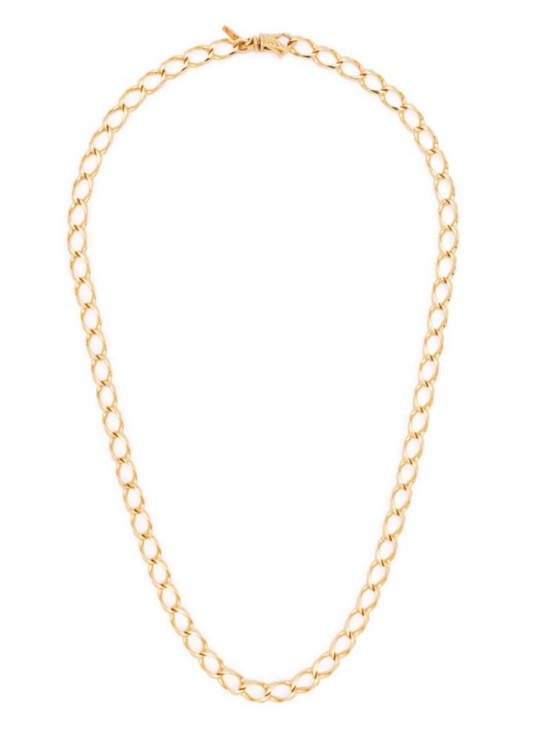 Emanuele Bicocchi Square chain-link necklace - Gold von Emanuele Bicocchi