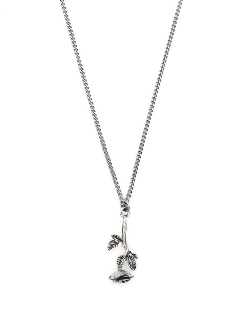 Emanuele Bicocchi Wild Rose necklace - Silver von Emanuele Bicocchi