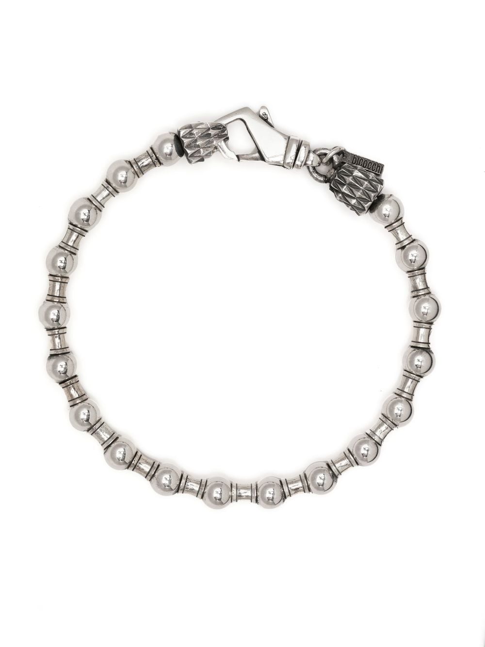 Emanuele Bicocchi bead-embellished bracelet - Silver von Emanuele Bicocchi