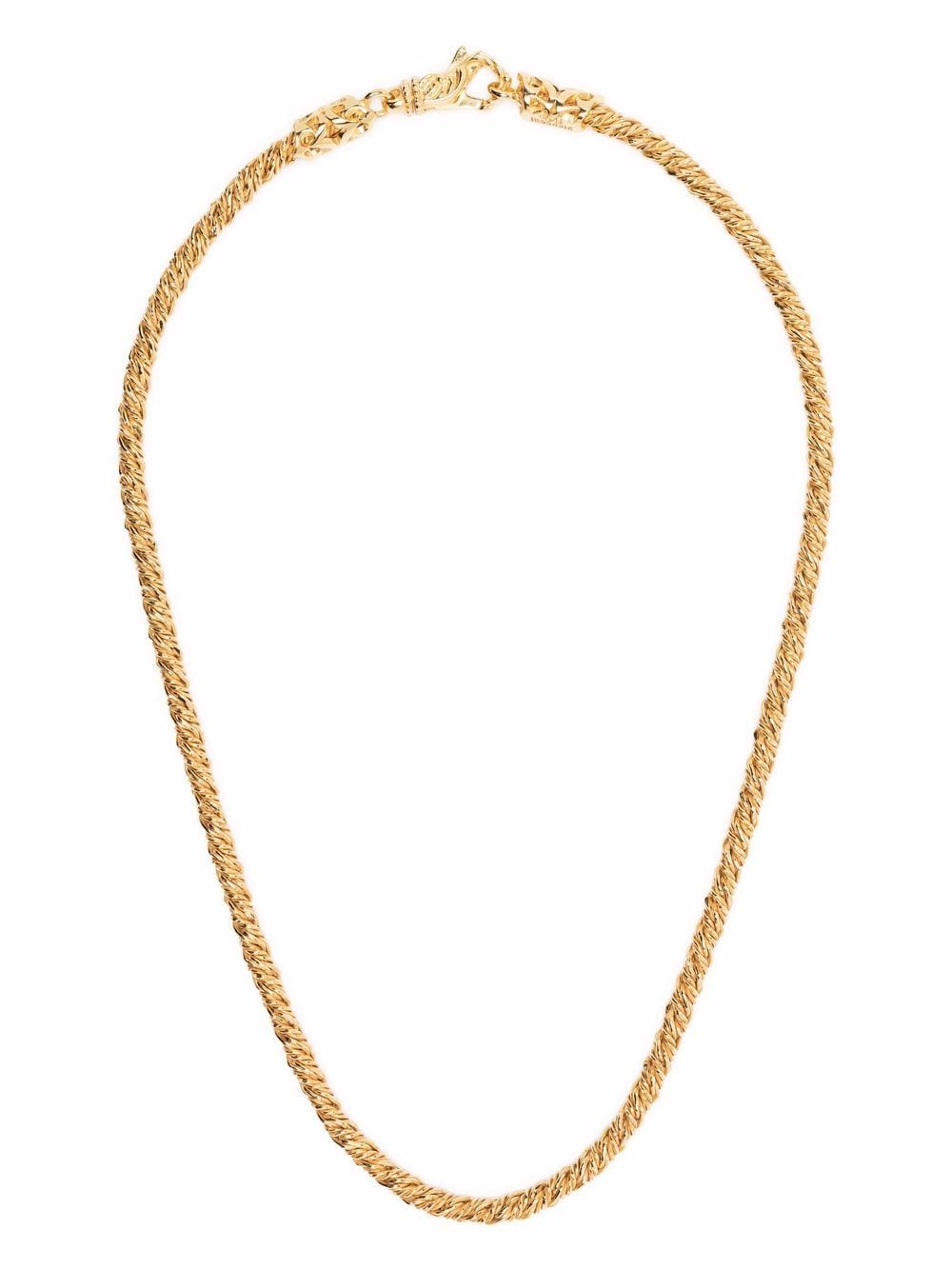 Emanuele Bicocchi Torsion chain necklace - Gold von Emanuele Bicocchi