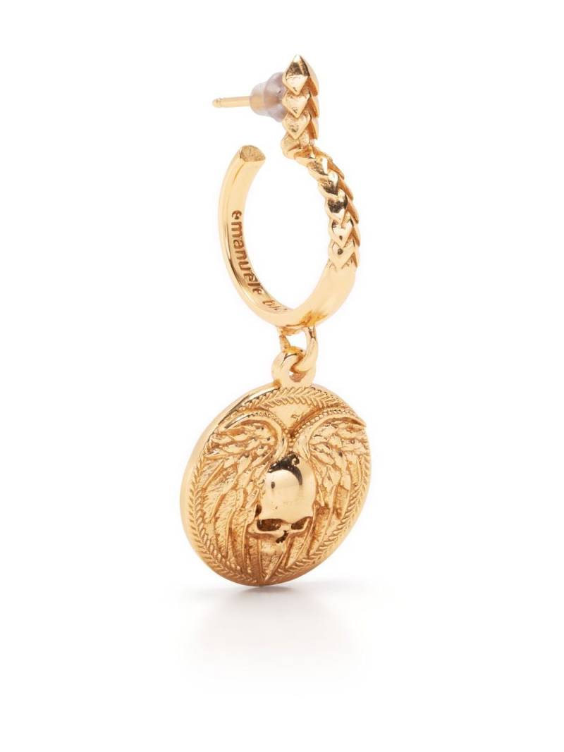 Emanuele Bicocchi coin pendant earring - Gold von Emanuele Bicocchi