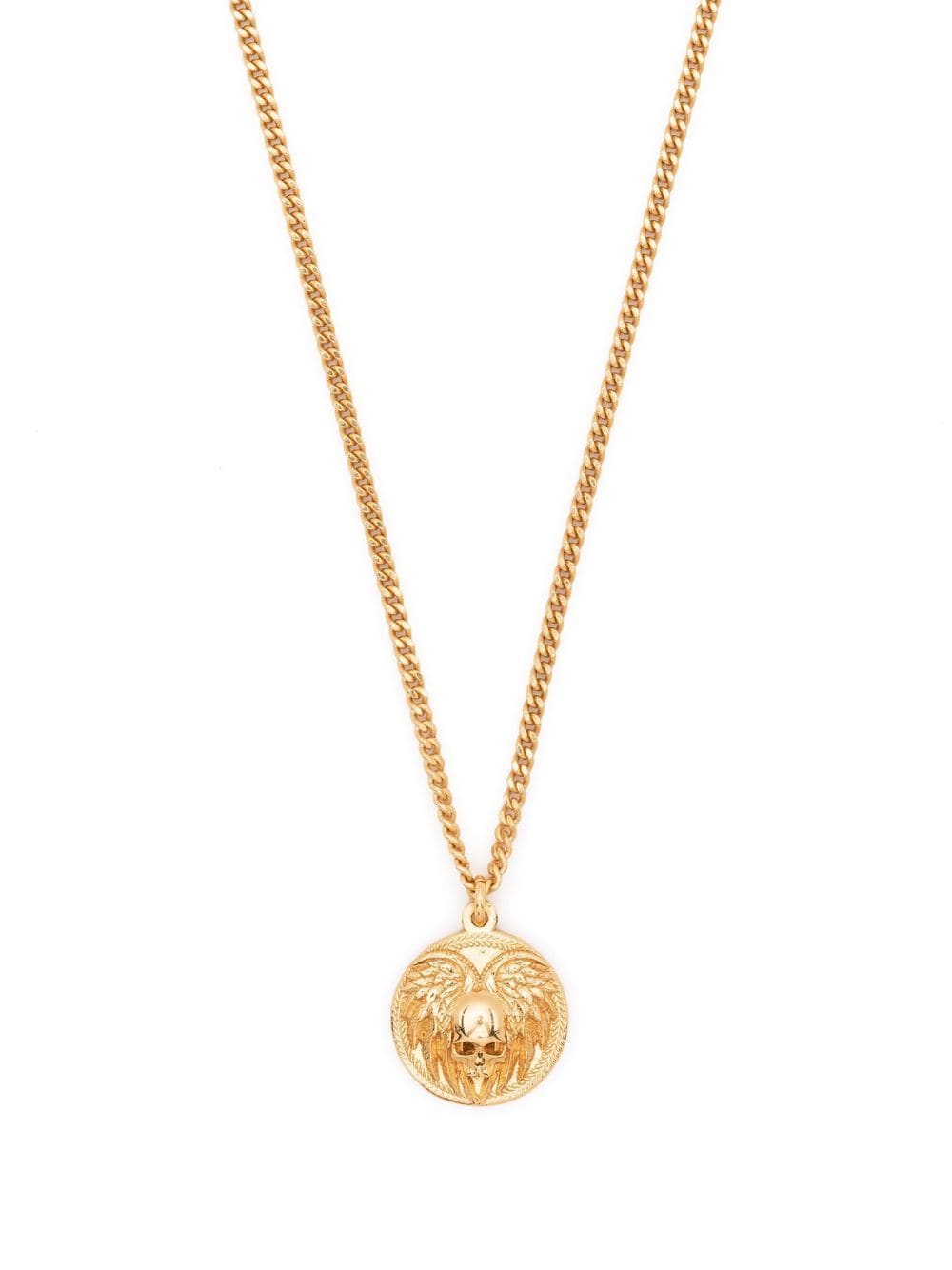 Emanuele Bicocchi coin pendant necklace - Gold von Emanuele Bicocchi