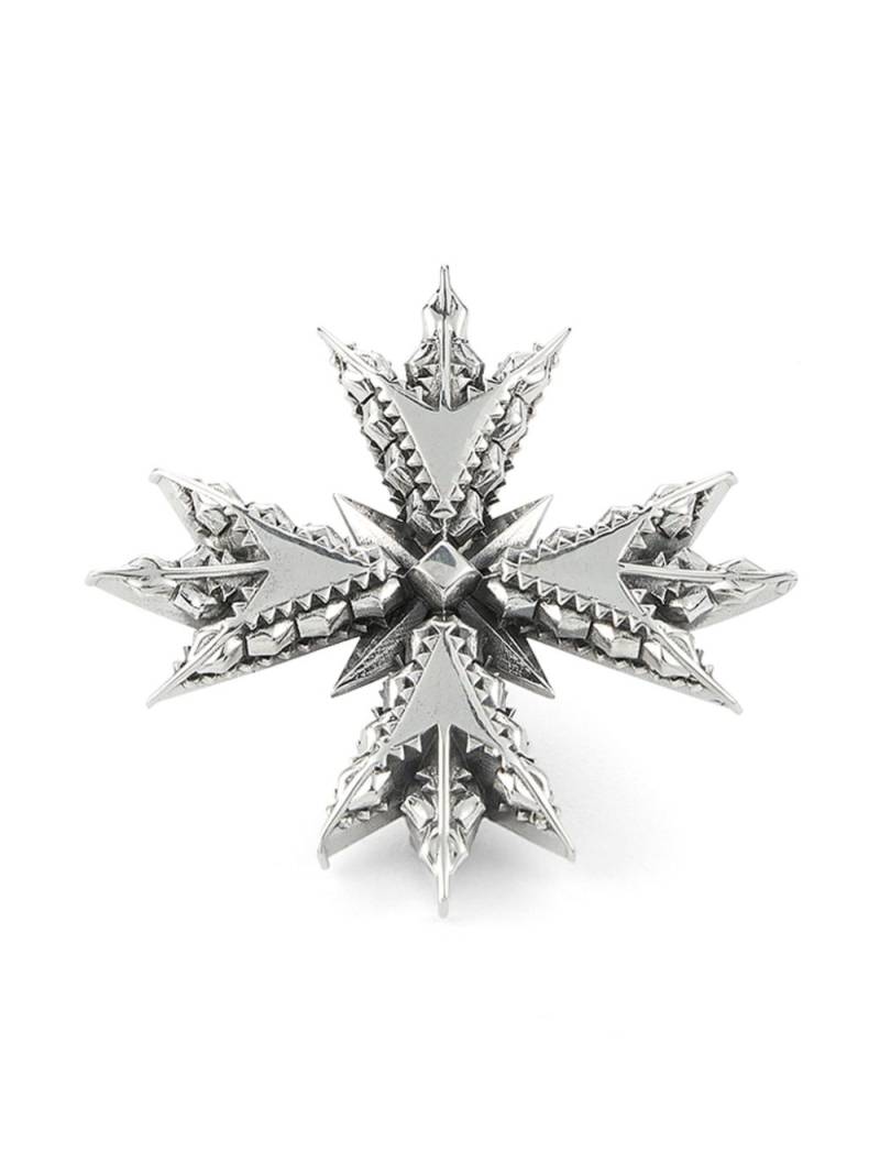 Emanuele Bicocchi crest brooch - Silver von Emanuele Bicocchi