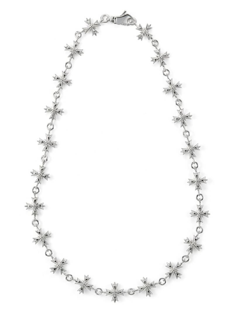 Emanuele Bicocchi crest-charm necklace - Silver von Emanuele Bicocchi