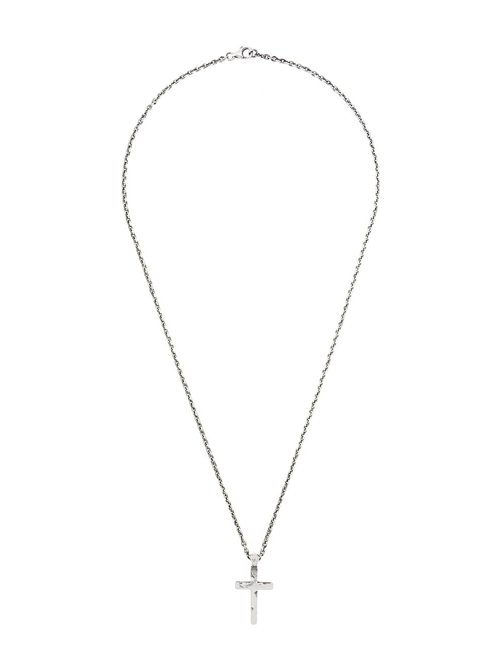 Emanuele Bicocchi cross pendant necklace - Silver von Emanuele Bicocchi