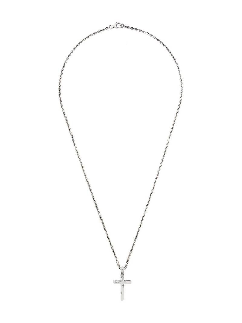 Emanuele Bicocchi cross pendant necklace - Silver von Emanuele Bicocchi