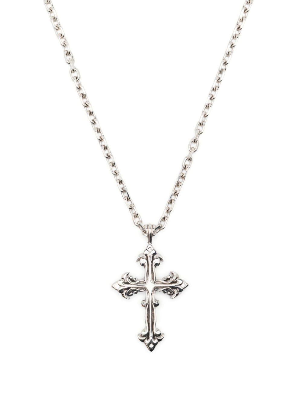 Emanuele Bicocchi cross pendant necklace - Silver von Emanuele Bicocchi