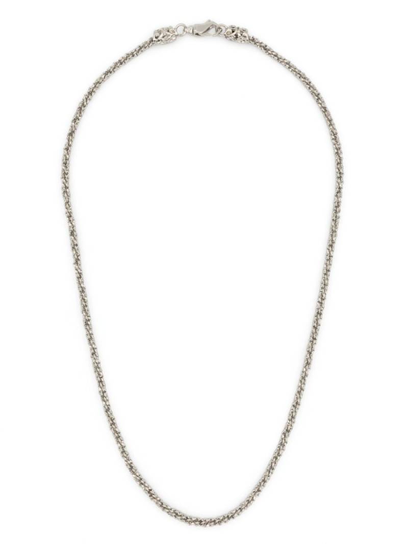 Emanuele Bicocchi curb chain necklace - Silver von Emanuele Bicocchi