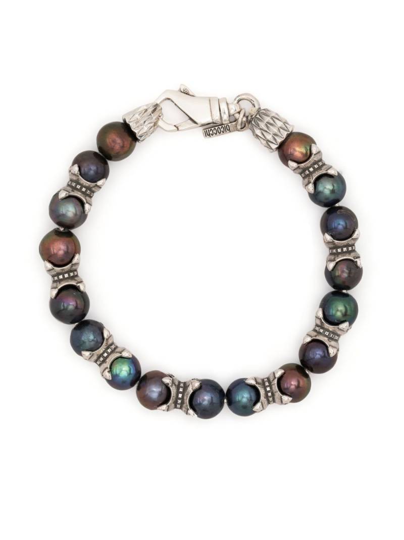 Emanuele Bicocchi freshwater pearl bracelet - Silver von Emanuele Bicocchi