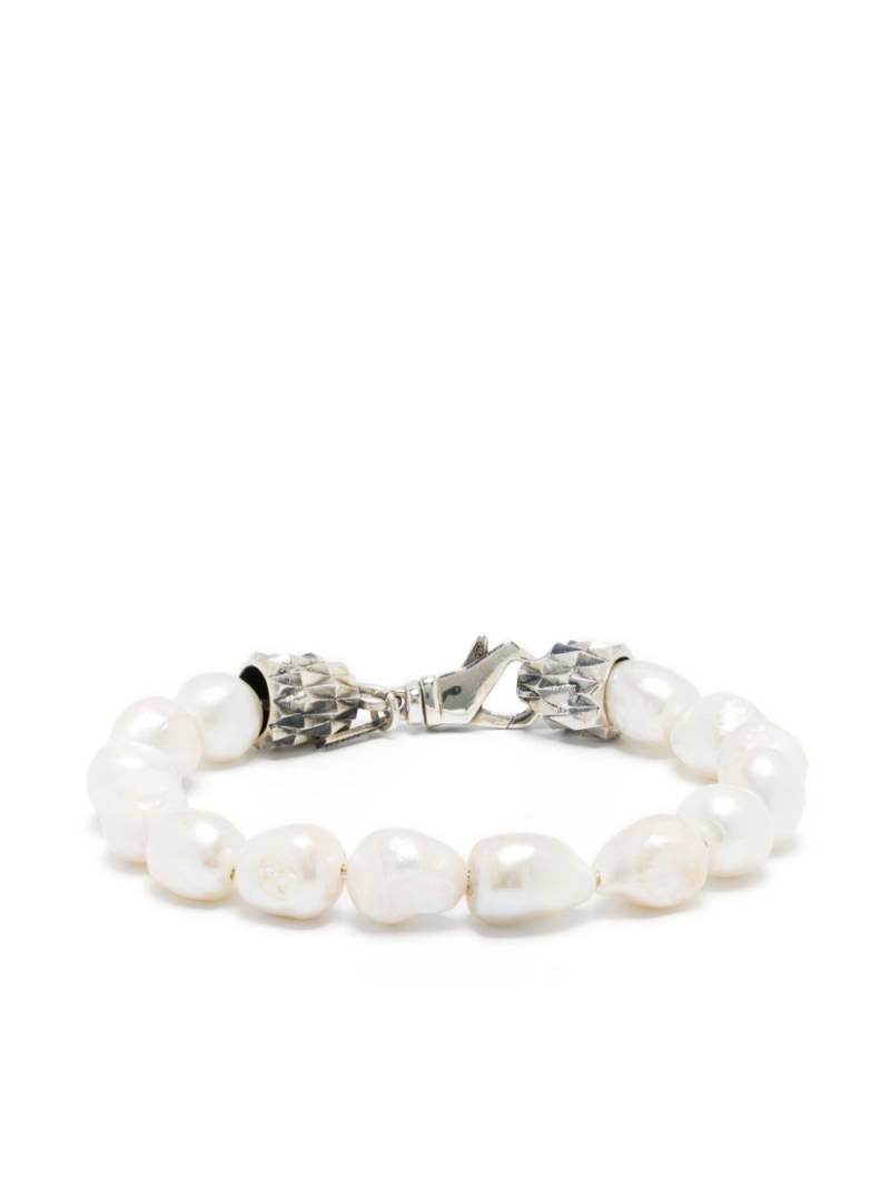 Emanuele Bicocchi freshwater pearl bracelet - White von Emanuele Bicocchi