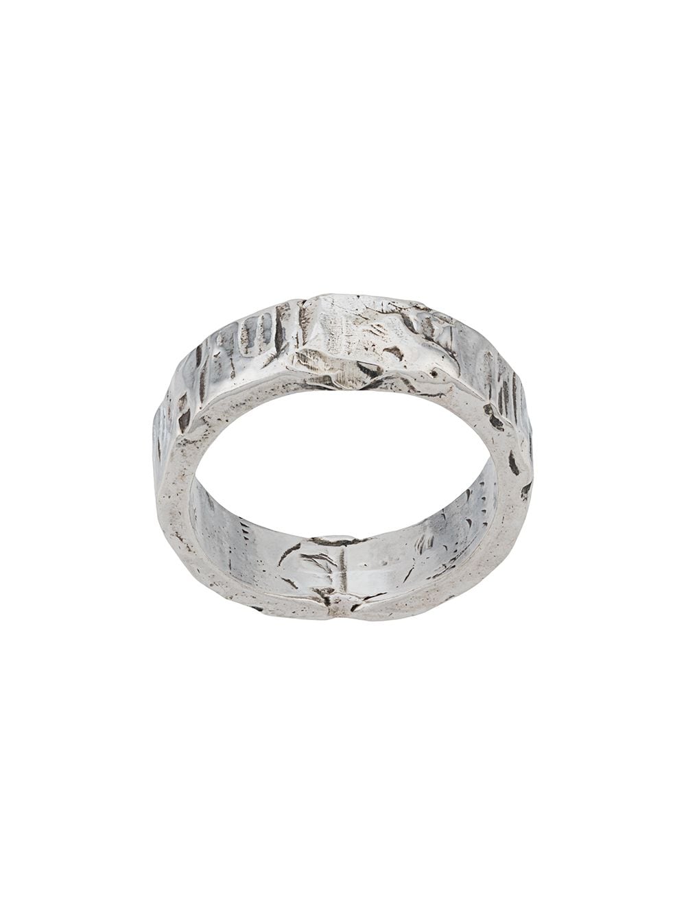 Emanuele Bicocchi handmade band ring - Silver von Emanuele Bicocchi