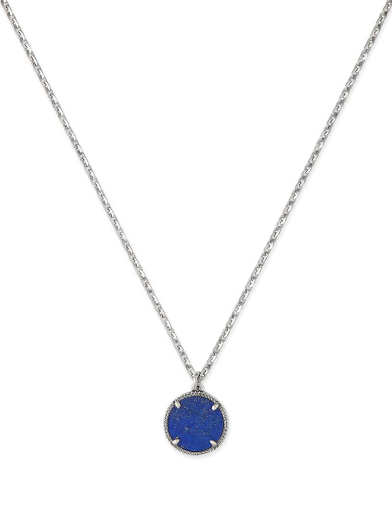 Emanuele Bicocchi lapis lazuli pendant neckalce - Silver von Emanuele Bicocchi