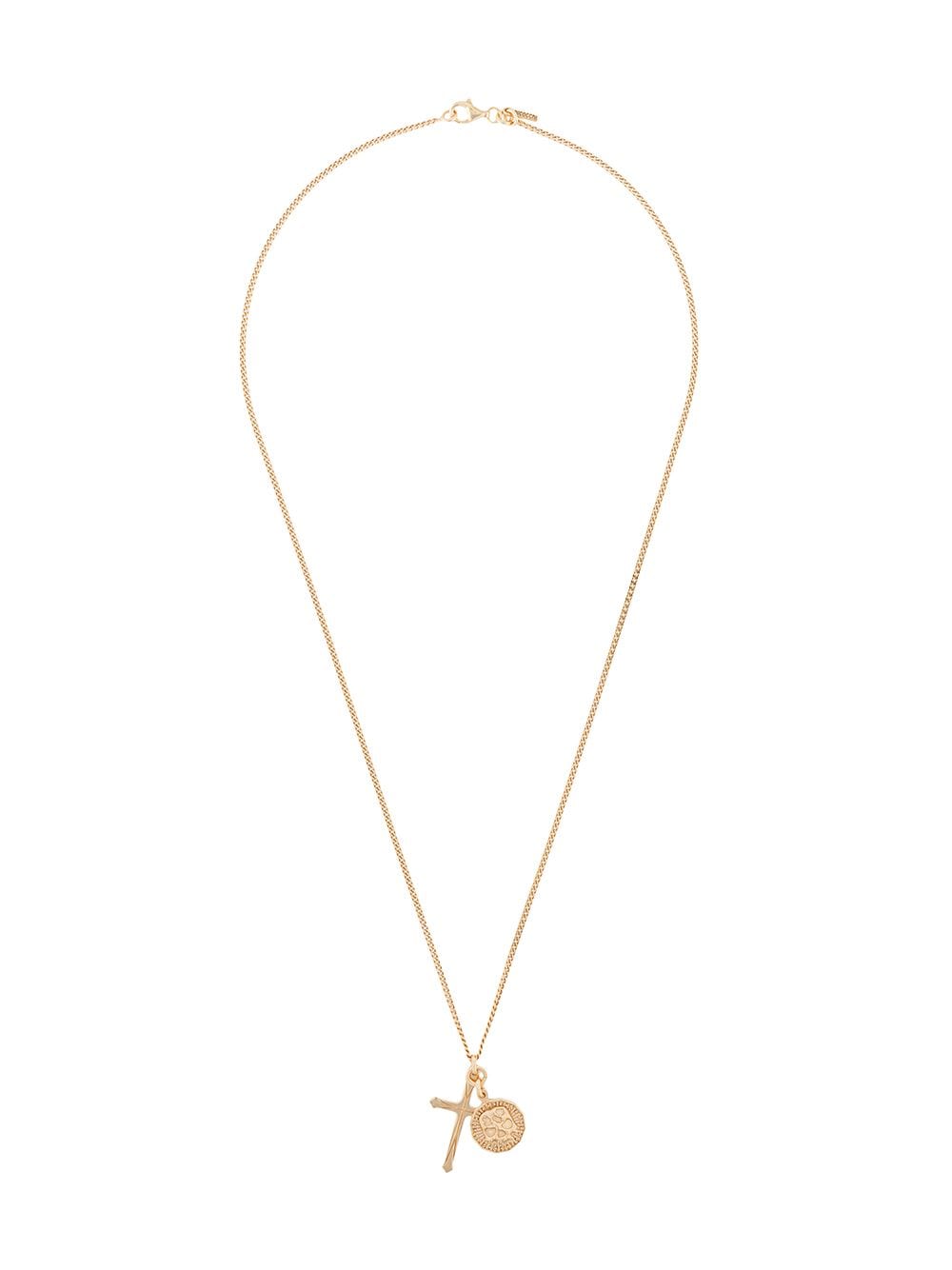 Emanuele Bicocchi multi pendant necklace - Gold von Emanuele Bicocchi