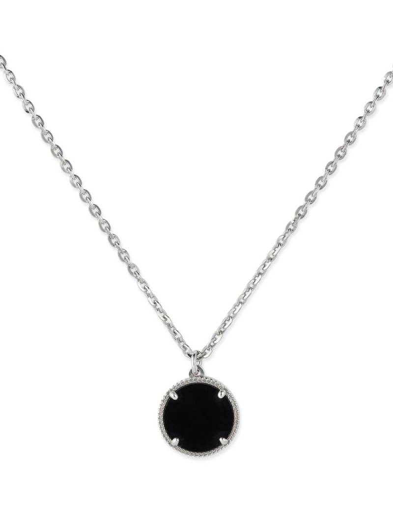 Emanuele Bicocchi onyx amulet pendant necklace - Black von Emanuele Bicocchi