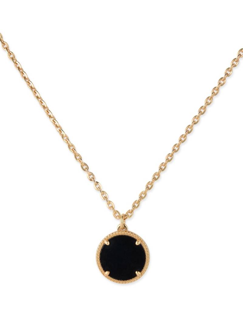 Emanuele Bicocchi onyx amulet pendant necklace - Gold von Emanuele Bicocchi