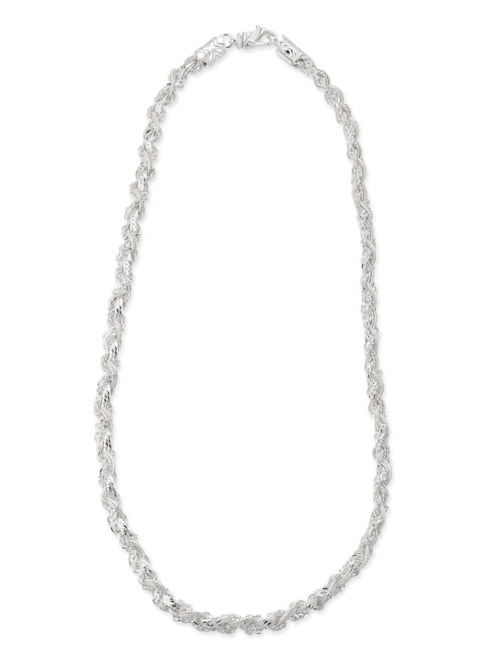 Emanuele Bicocchi rope-chain silver necklace von Emanuele Bicocchi