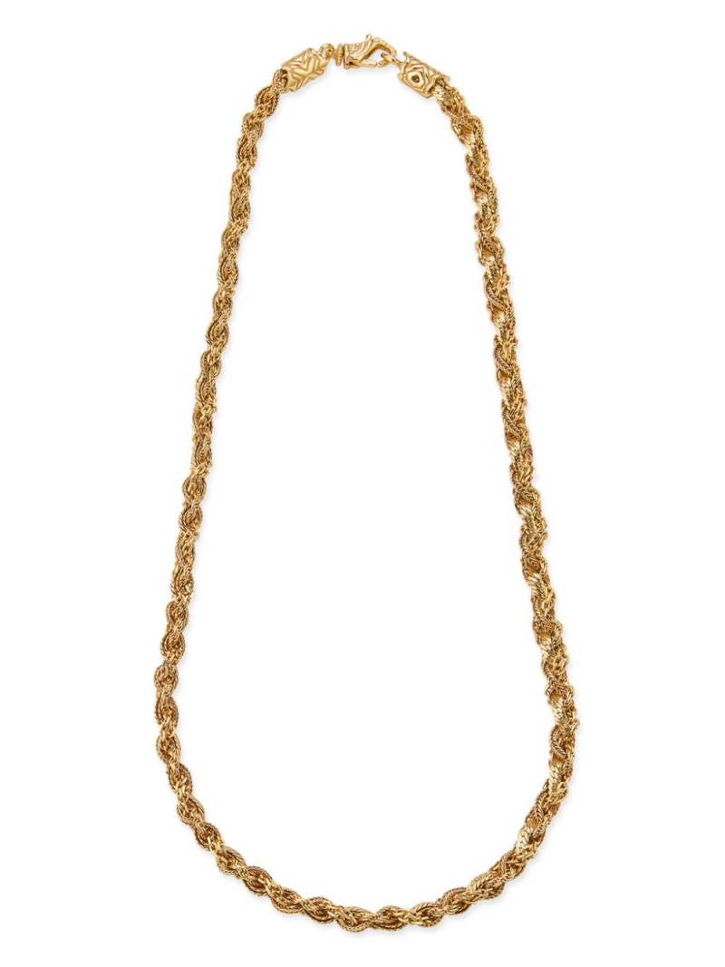 Emanuele Bicocchi rope-chain sterling-silver necklace - Gold von Emanuele Bicocchi