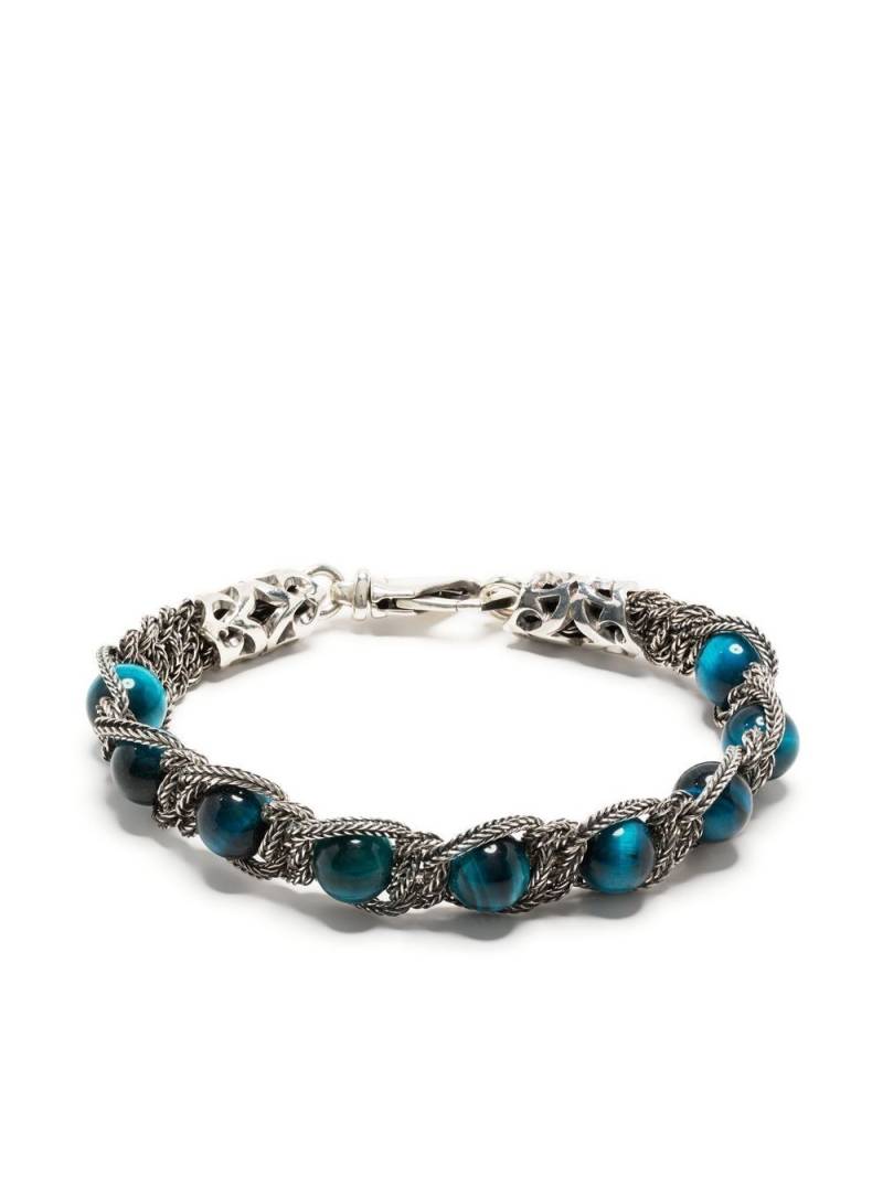 Emanuele Bicocchi shamballa bead bracelet - Silver von Emanuele Bicocchi