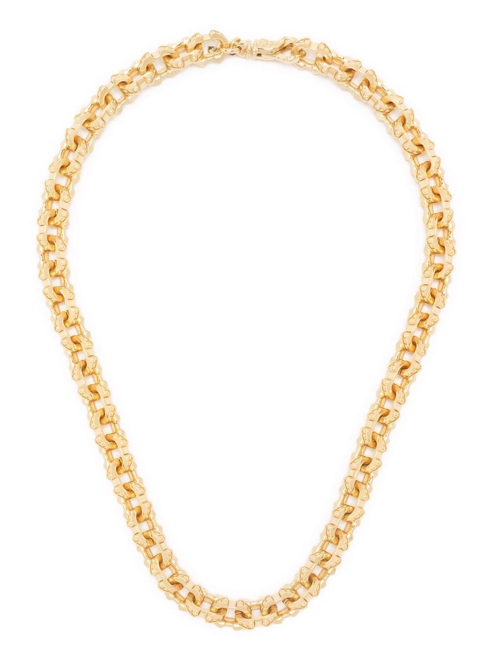 Emanuele Bicocchi spiked link-chain necklace - Gold von Emanuele Bicocchi