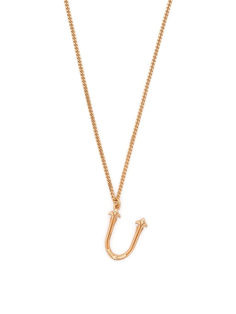 Emanuele Bicocchi statement-pendant polished-finish necklace - Gold von Emanuele Bicocchi