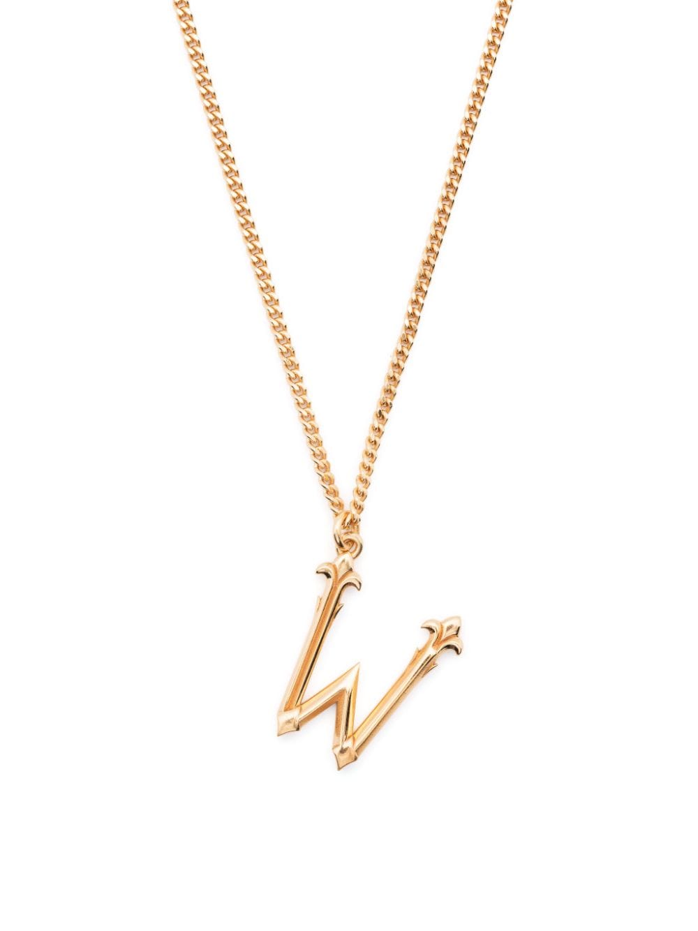 Emanuele Bicocchi statement-pendant polished-finish necklace - Gold von Emanuele Bicocchi