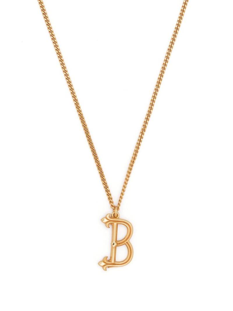 Emanuele Bicocchi statement-pendant polished-finish necklace - Gold von Emanuele Bicocchi