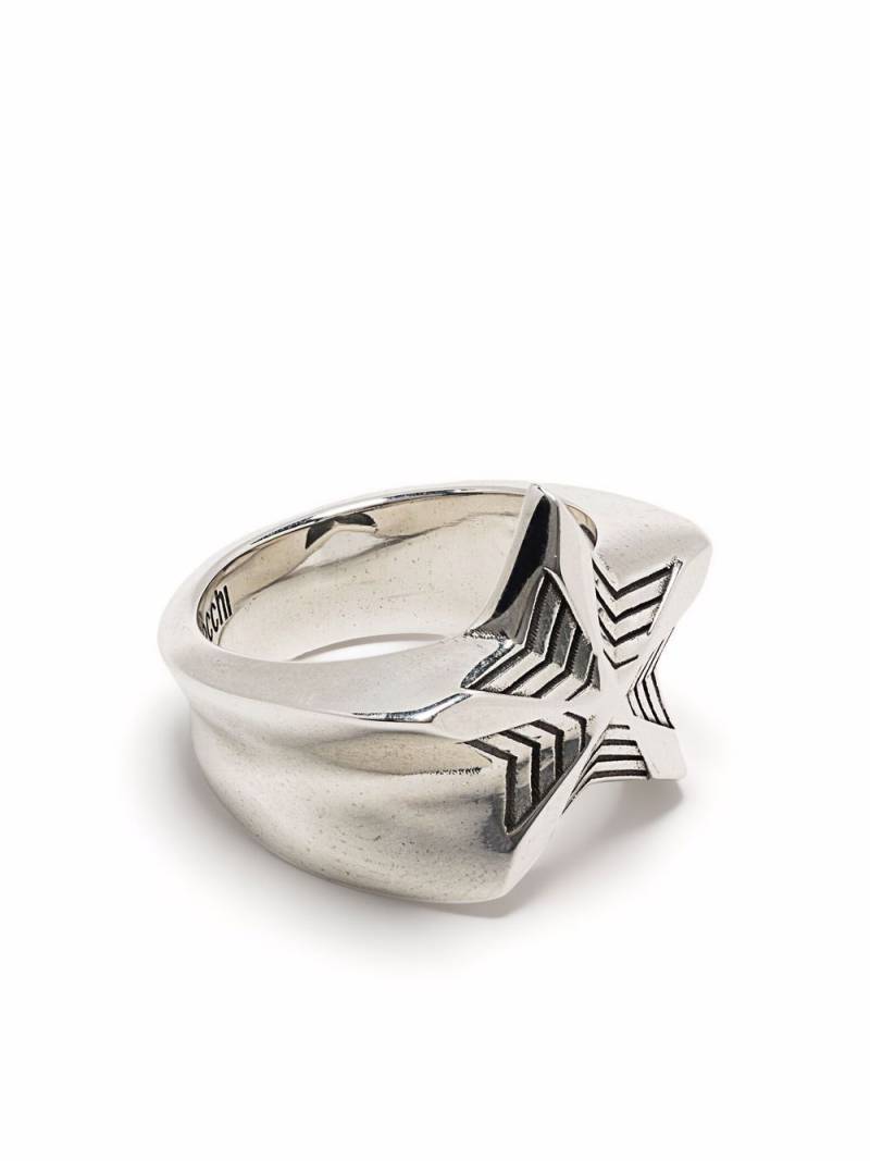 Emanuele Bicocchi sterling silver star ring von Emanuele Bicocchi