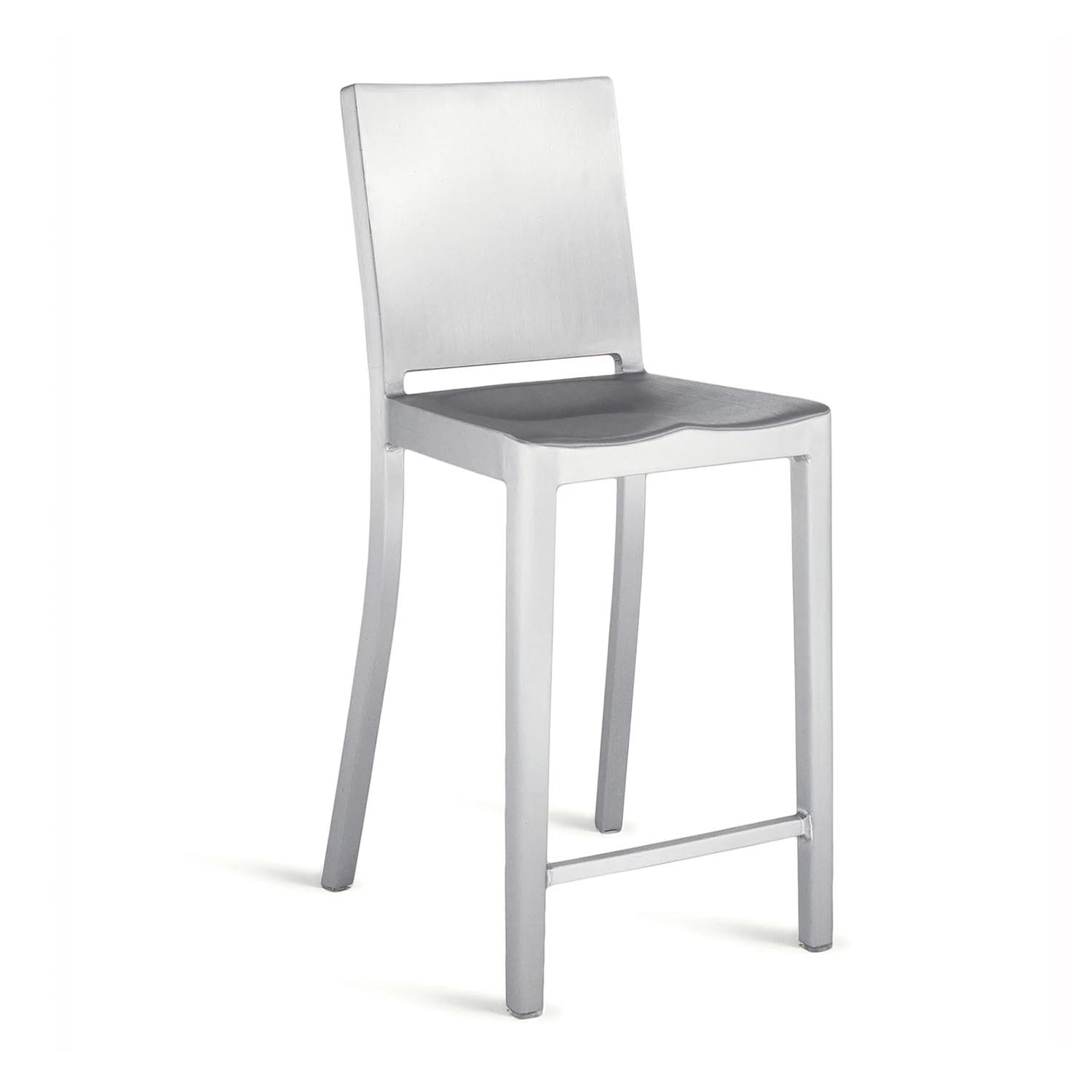 Hudson Counter Stool Hochstuhl, Ausführung aluminium, gebürstet Hudson Counter Stool Hochstuhl, Ausführung aluminium, gebürstet von Emeco