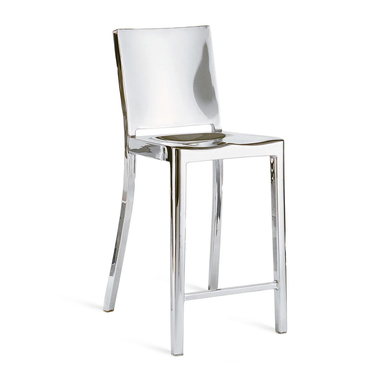 Hudson Counter Stool Hochstuhl, Ausführung aluminium, poliert Hudson Counter Stool Hochstuhl, Ausführung aluminium, poliert von Emeco