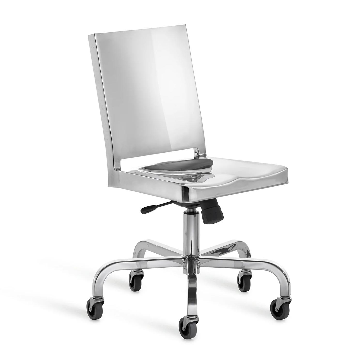 Hudson Swivel Chair Bürodrehstuhl, Ausführung aluminium, poliert Hudson Swivel Chair Bürodrehstuhl, Ausführung aluminium, poliert von Emeco