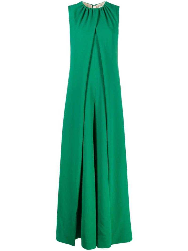 Emilia Wickstead Aliza layered crepe jumpsuit - Green von Emilia Wickstead