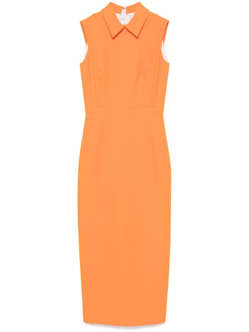 Emilia Wickstead Miles midi dress - Orange von Emilia Wickstead