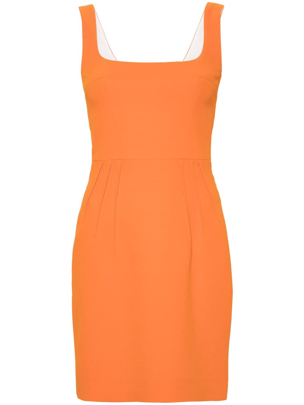 Emilia Wickstead Salma textured mini dress - Orange von Emilia Wickstead