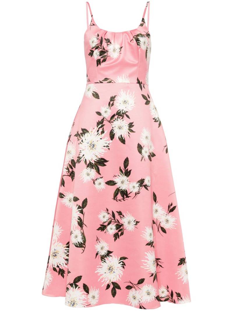 Emilia Wickstead Wenna midi dress - Pink von Emilia Wickstead