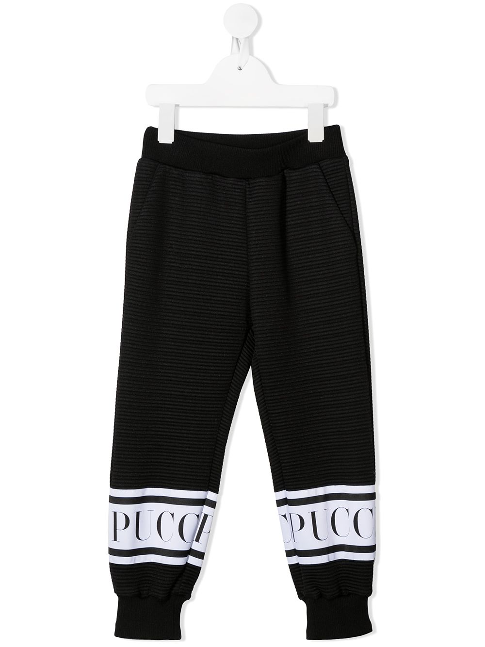 PUCCI Junior logo-print track pants - Black von PUCCI Junior