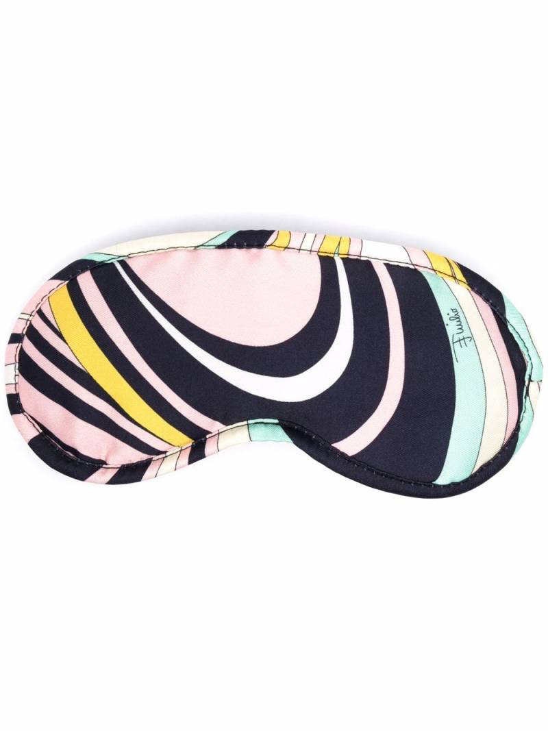 PUCCI Onde printed travel mask - Pink von PUCCI