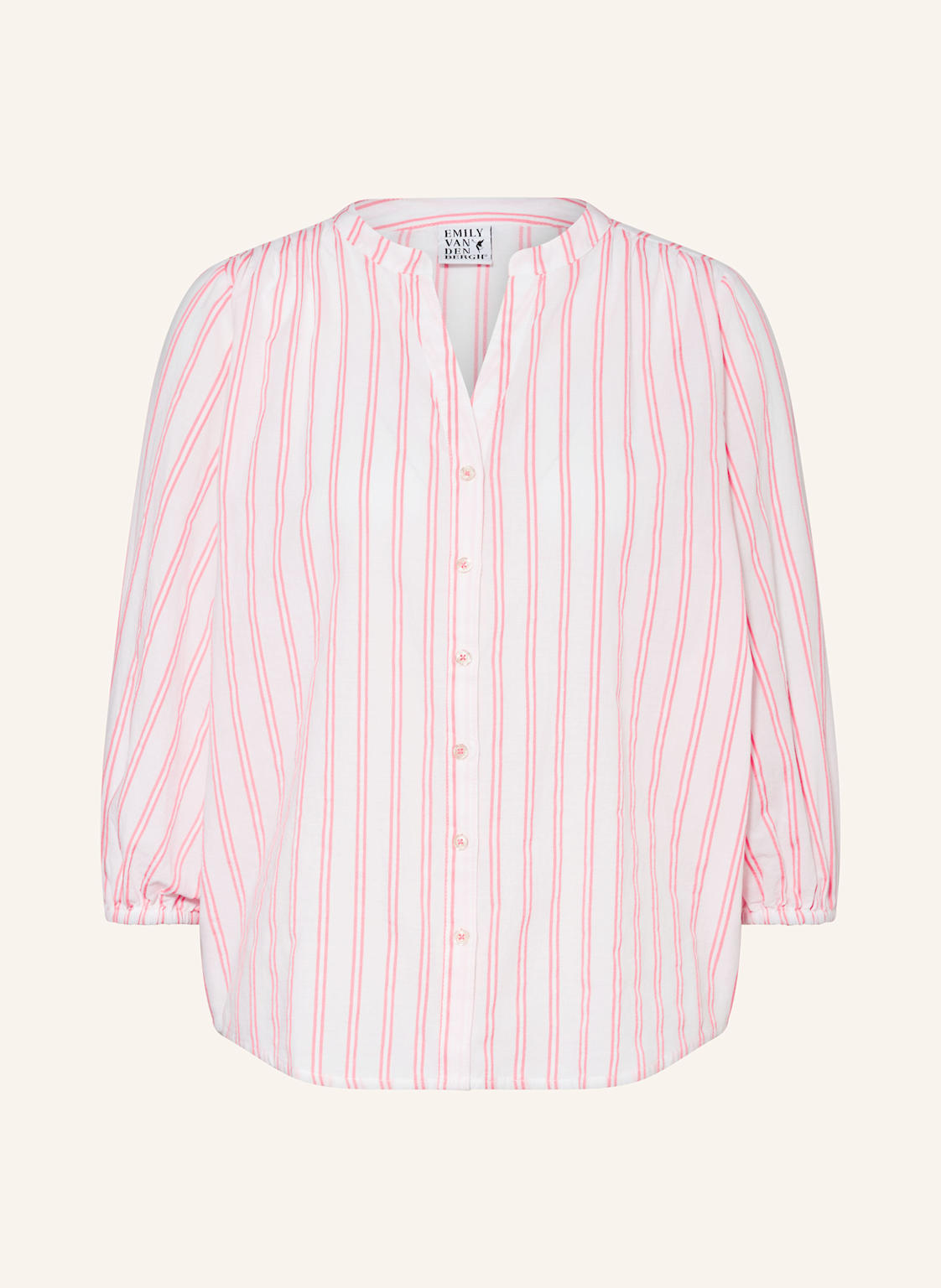 Emily Van Den Bergh Bluse Mit 3/4-Arm pink von Emily VAN DEN BERGH