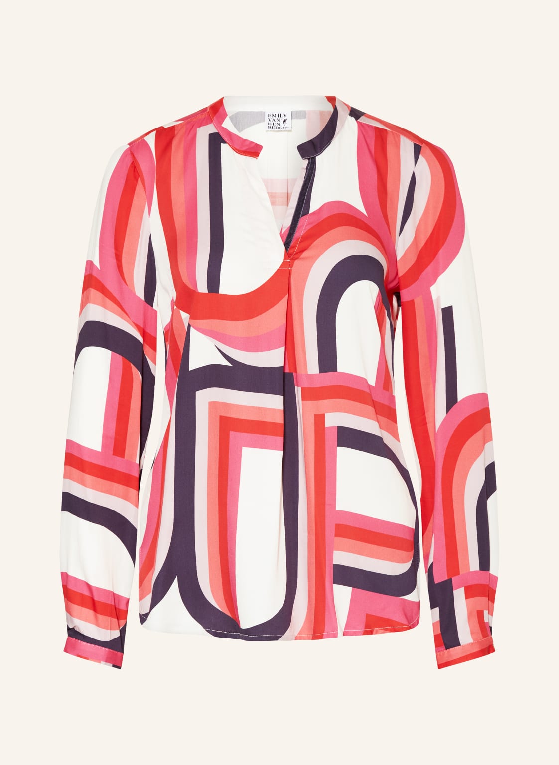 Emily Van Den Bergh Blusenshirt pink von Emily VAN DEN BERGH