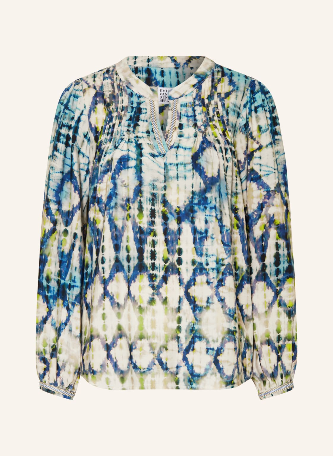 Emily Van Den Bergh Blusenshirt blau von Emily VAN DEN BERGH