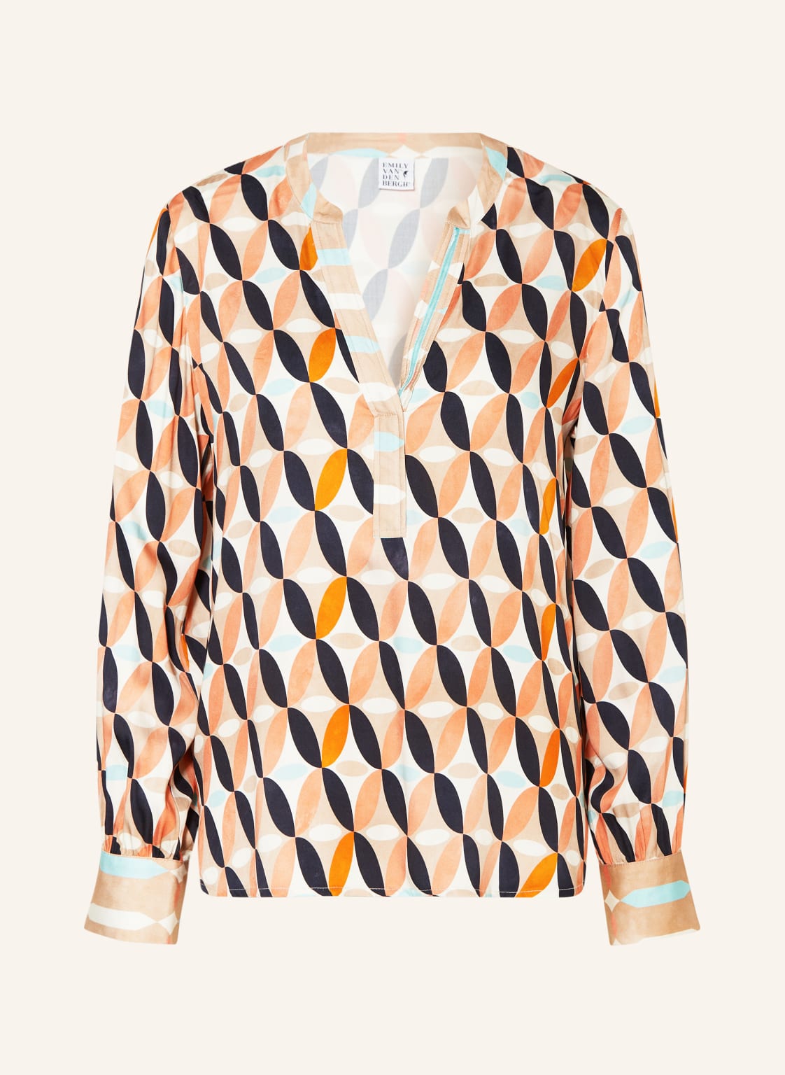 Emily Van Den Bergh Blusenshirt orange von Emily VAN DEN BERGH