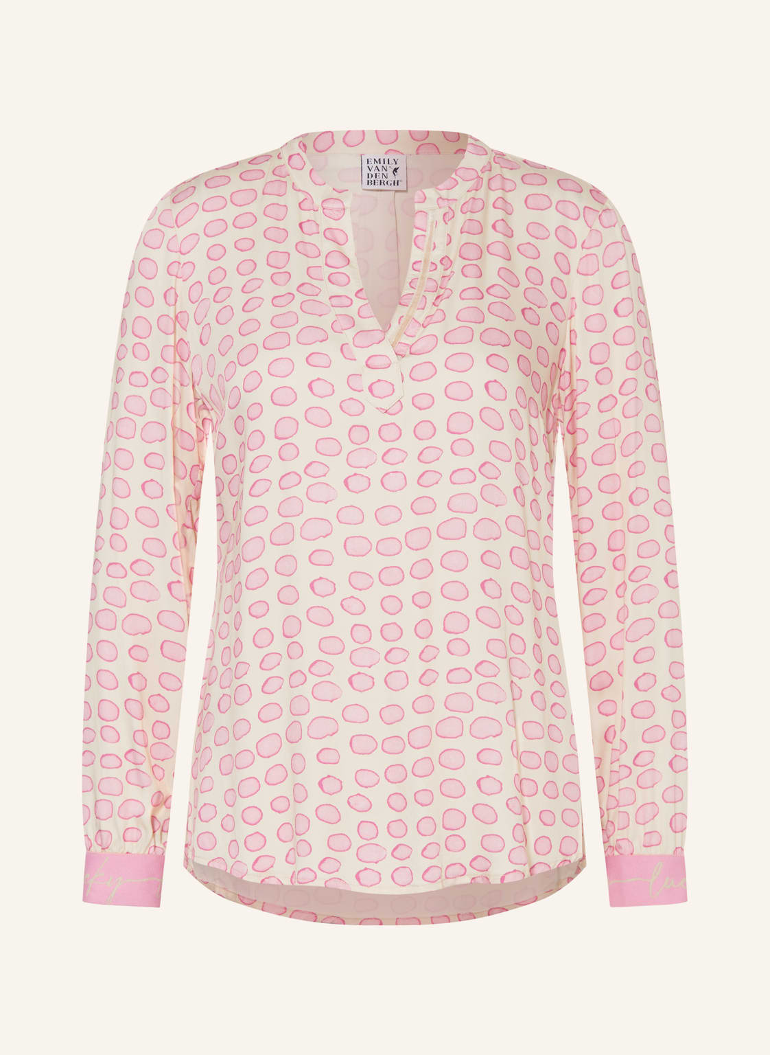 Emily Van Den Bergh Blusenshirt rosa von Emily VAN DEN BERGH