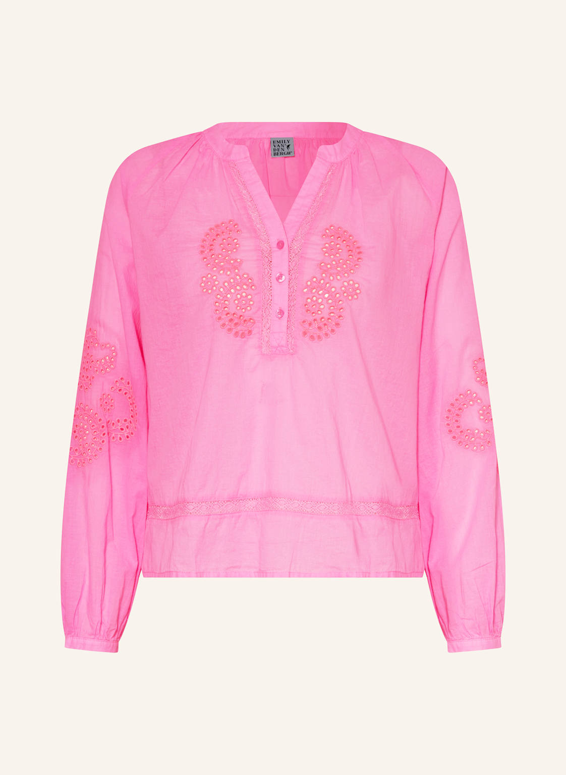 Emily Van Den Bergh Blusenshirt pink von Emily VAN DEN BERGH