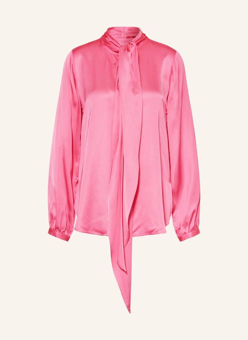 Emily Van Den Bergh Satinbluse Mit Schluppe pink von Emily VAN DEN BERGH